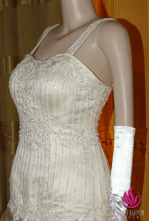 Orifashion HandmadeGrace Wedding Dress beaded with Rhinestones R